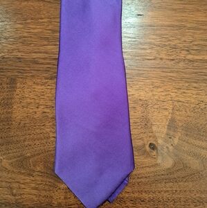 Brioni silk purple tie
